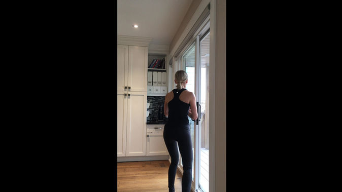 Opening a Sliding Door
